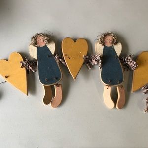 20” Rustic Angel Wall Decor